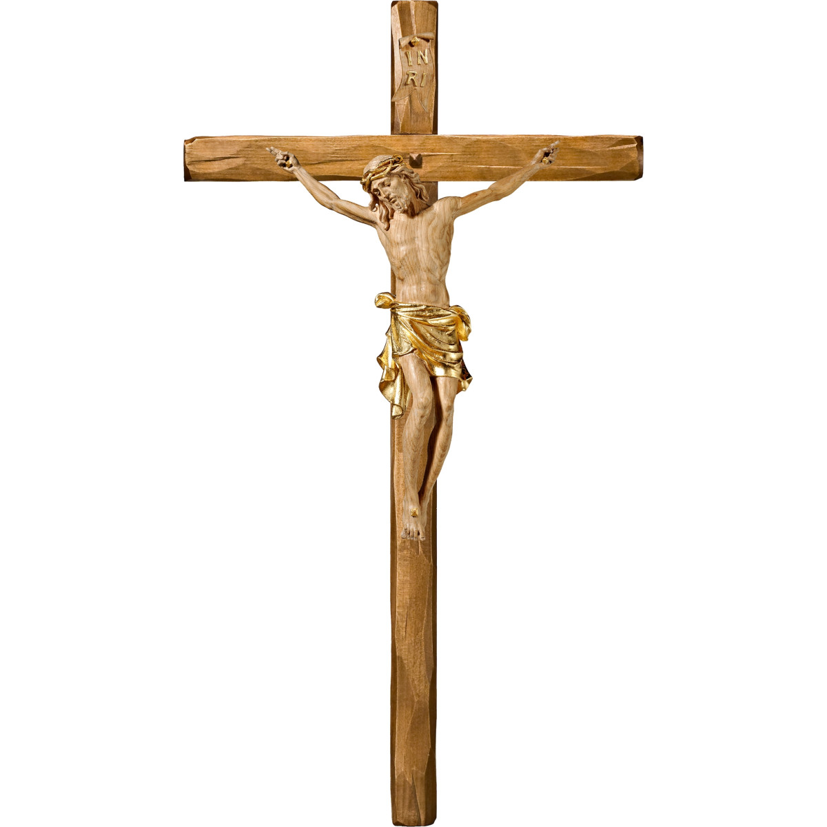 Cristo Pisa en cruz recta